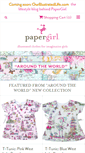 Mobile Screenshot of papergirlcollection.com